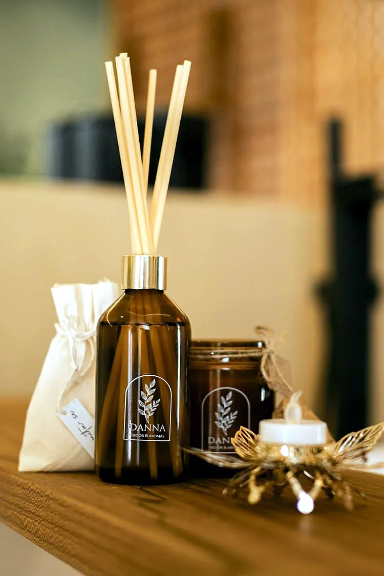 Difusores de ambiente artesanais da Danna Decor & Aromas